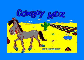 Cowboy Kidz (UK) (1990) screen shot title